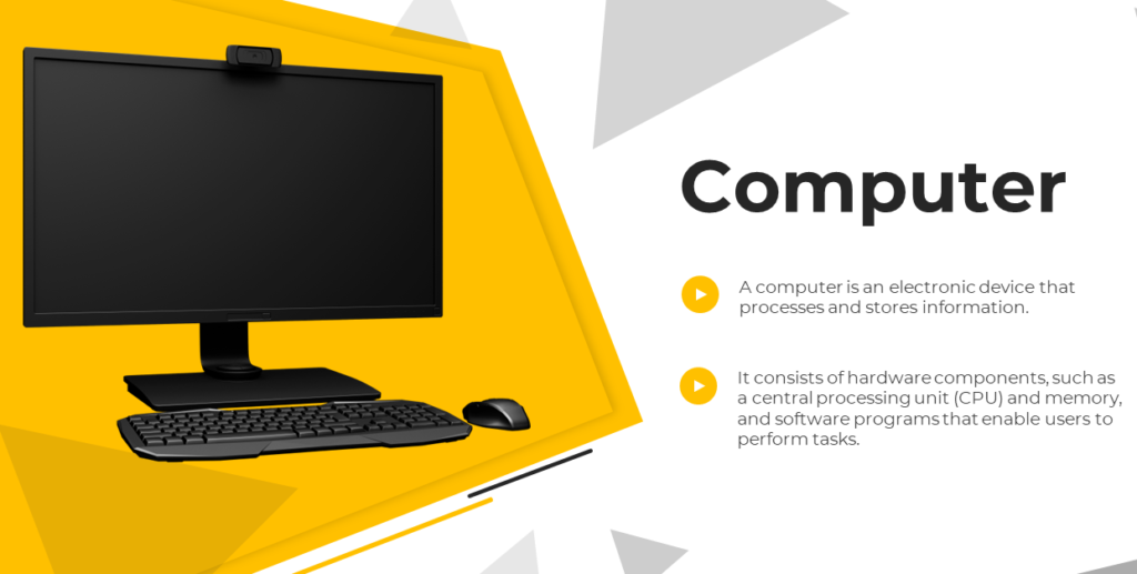 What is Computer in English
